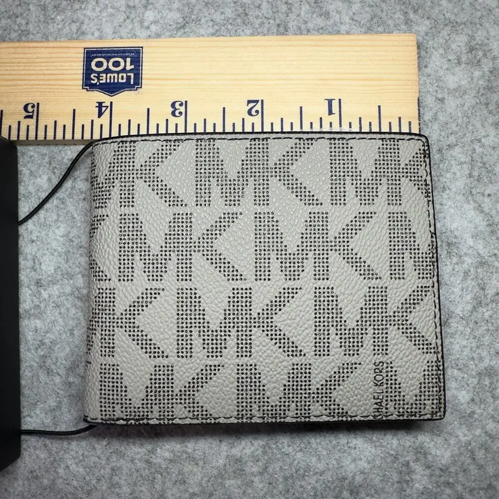 Classic Elegant Michael Korr Wallet Black/Gray NEW